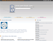 Tablet Screenshot of livre-rare-book.com